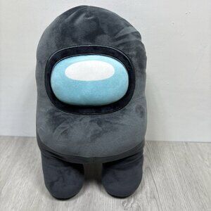 Among Us Game Black Gray Crewmate Official Plush Stuffed Toy TOIKIDO 15"
